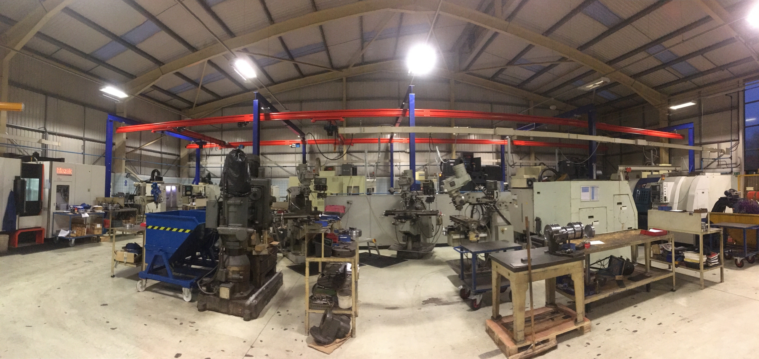 A selection of typical Demag KBK systems installed over the years